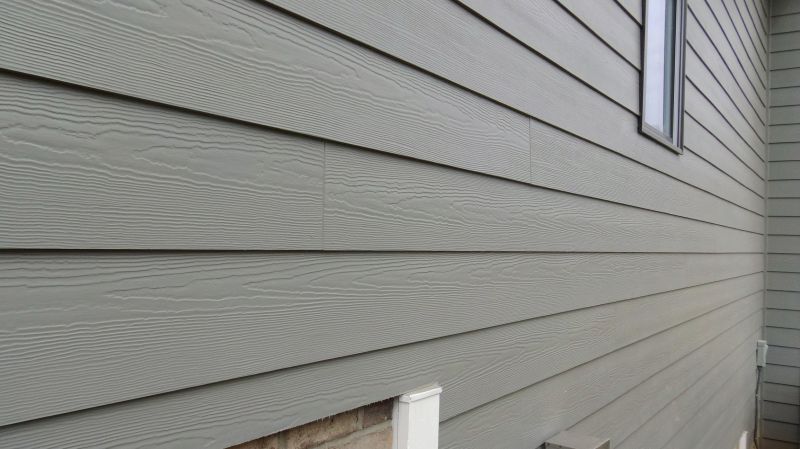 Close-up of Siding Materials